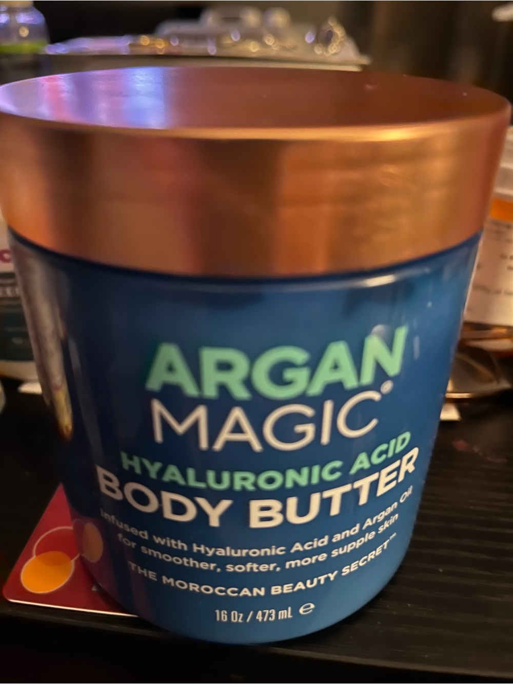 Argan Magic Hyaluronic Acid Body Butter — Blue
